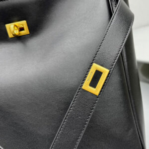 Balenciaga Bel Air Small Hobo Bag Black